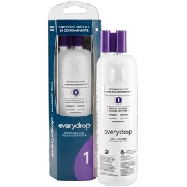 Everydrop by Whirlpool Refrigerator Water and Ice Filter 1, EDR1RXD1 - Single-Pack, Purple