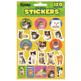 Eureka Motivational Cats Stickers