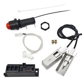Meyffon 42321 Grill Igniter Kit Compatible with Weber Summit A4 Grills Replacement Parts for Weber Summit Gold/Silver/Platinum A/A4 Series 4 Burner Grills