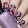 Whats Up Nails - B004 Seductive Lace Stamping Plate for