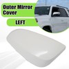 NLQR Pearly White Left Driver Side Door Rearview Mirror Cover