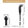 Hygie Rinse Sink Spray Attachment with Hose Set, Kitchen Side