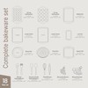 BAKKENMASTER 18-Piece Deluxe Nonstick Carbon Steel Bakeware Set - Professional