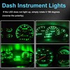 GLOFE 40 Pieces T10 194 168 LED Dash Instrument Light