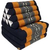 GURU SHOP Thai Cushion, Triangular Cushion, Kapok, Day Bed with