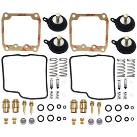 BenTsD Compatible with 2 Pack Carburetor Repair Kit, Carburetor Conversion Kit Used on Suzuki Intruder VS800GL 800 92-04, Marauder 800 VZ800 97-04, Intruder 1400 VS1400GLP 93-04