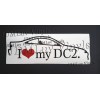 I love my DC2 JDM 94-01 Sticker decal Honda integra