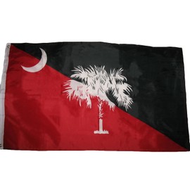 South Carolina Gamecocks Garnet Flag 3'x5' SC Black Banner