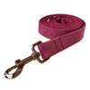 Dog Collar and Leash Set，Soft & Comfy Velvet Dog Collar
