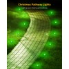 DELITOR Christmas Pathway Lights, 50FT with 15 RGBIC LED Light