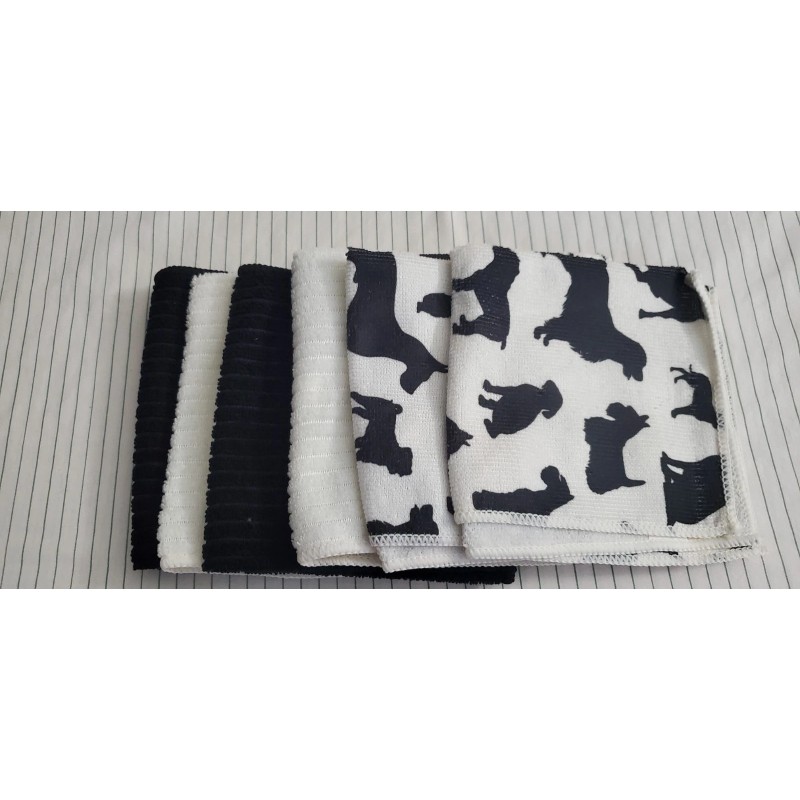 Home Essentials ULTRA ABSORBENT MICROFIBER CLOTHS – SET OF 6
