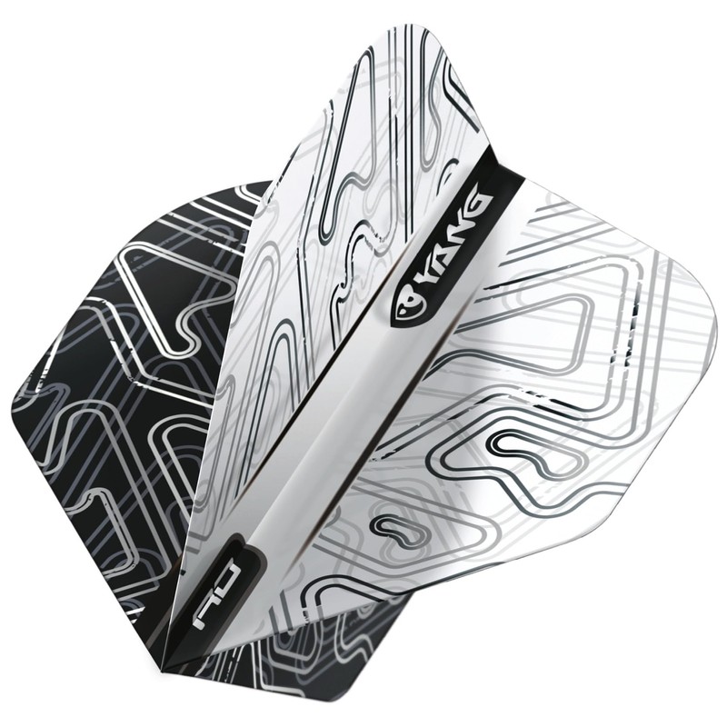 RED DRAGON Yin Yang Double Sided Standard Dart Flight Selection
