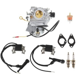 ALL-CARB Carburetor with Ignition Coil Replacement for Honda GX610 GX620 18HP 20HP V-Twin 16100-ZJ0-871