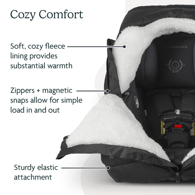 UPPAbaby CozyGanoosh for Aria and Mesa Infant Car Seat Carriers/Ultra-Plush,