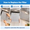 Metal Mesh Cooker Hood Filter for Kitchen Ventilation – 350