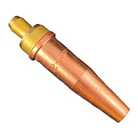 FlameTech 2-GPP General Purpose Standard Replacement Cutting Tip, MAPP/Propylene, 1 1/2" Cutting Capacity, Size 2, Heavy Duty, Victor Compatible, Tested in The USA