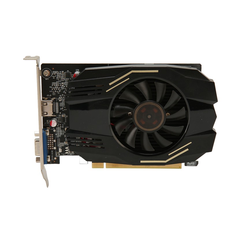 GT1030 2GB DDR5 64bit Graphics Card with Cooling Fan 3840x2160