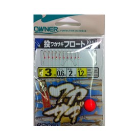 OWNER(オーナー) W-925 投ワカサギフロート10本鈎 3-0.6