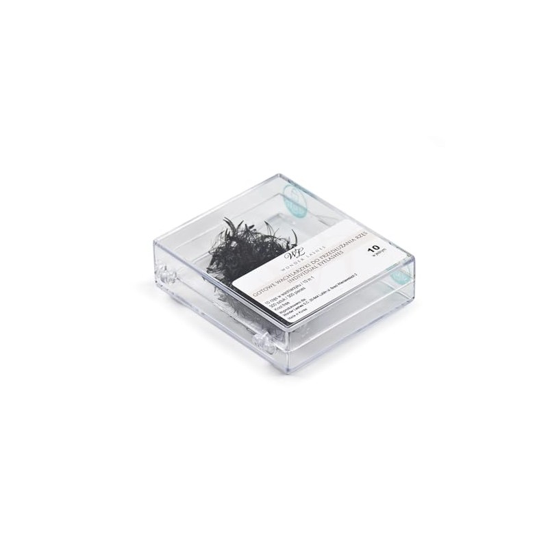 WL Wonder Lashes Ready-to-Use Eyelash Fans 10-in-1 for Professional 0.1