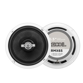 Recoil RMX65 Echo Plus Series 6.5-Inch 2-way Car Audio Coaxial Speaker System