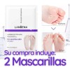 Mascarilla Exfoliante Pies Elimina Piel Muerta 2 Pares