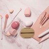 Beavorty Travel Makeup Brush Holder & Makeup Sponge Holder, 2Pcs