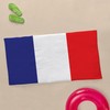 CafePress Flag of France Large Beach Towel, Soft Towel with