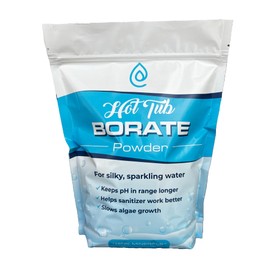 Borates for Hot Tub - Keeps pH in Range Longer - Adds Sparkle and Softness to The Water - One Treatment Lasts for 6 Months - 99.9% Pure