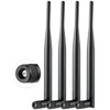 POBADY 4PCS Dual Band WiFi Antenna 2.4GHz 5GHz 5.8GHz Antenna