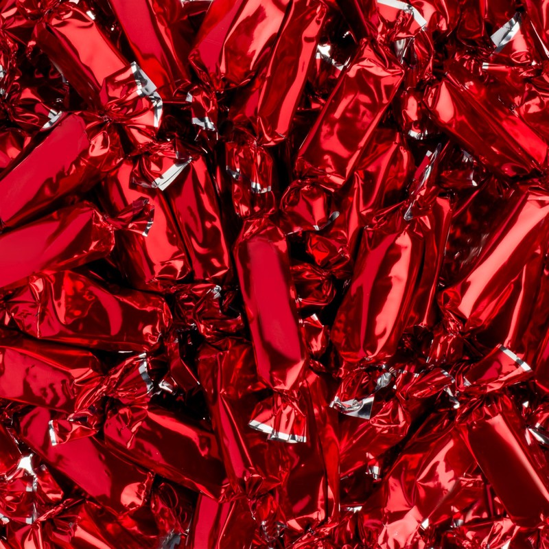 Candy Envy - Individually Wrapped Caramels - Red Wrapper -