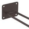 Relaxdays Tool Holder Wall, Length 24 cm, Double Hooks, Wall