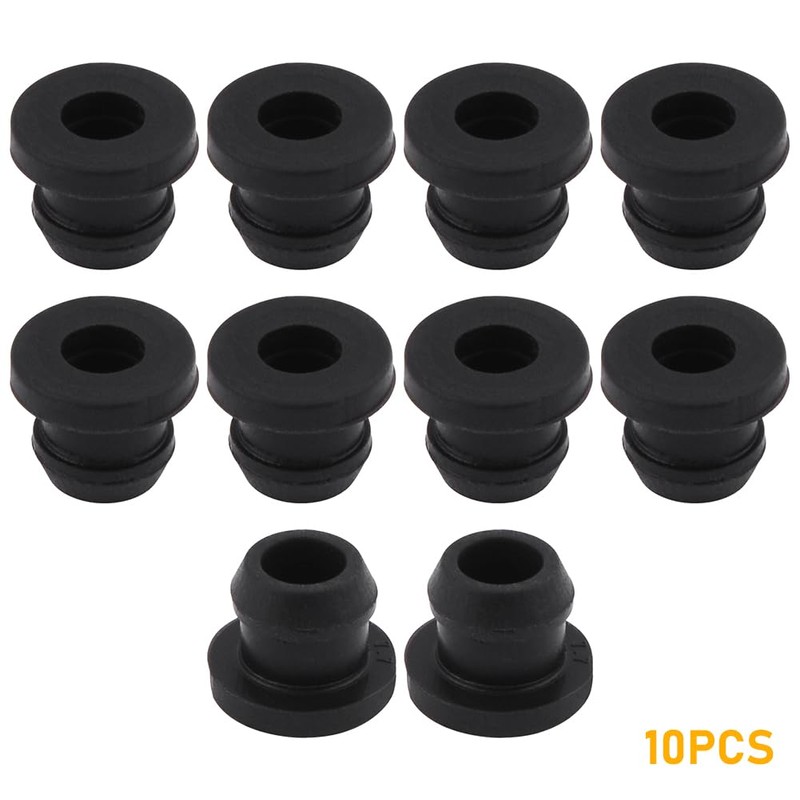 10pcs RV Stove Grommet Kit, Closed Rubber Hole Plug, Heat