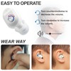 Double Direct Charging Hearing Aid Earphone Ear Aid White Layered