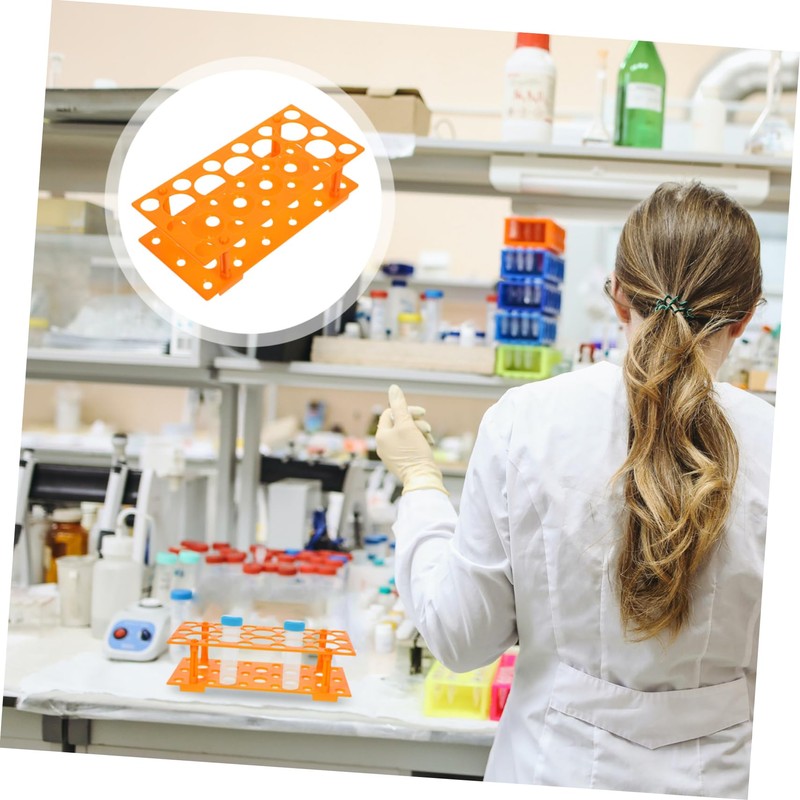 iplusmile 3pcs Test Tube Holder Rack for Tubes for Laboratory