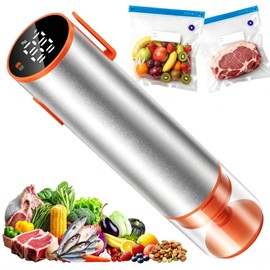 KOSGHO Handheld Vacuum Sealer for Food, 4-IN-1 Compact Food Vacuum Sealer