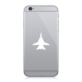 RDW Pair of F-14 Tomcat Cell Phone Stickers Mobile F14 - White