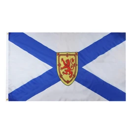 AZ FLAG - Nova Scotia Flag - 3x5 Ft - 100D Polyester Canada - Canadian Region Of Nova Scotia Banner with Two Metal Grommets - Fade Resistant - Vivid Colors - 3' x 5' Feet - 150x90 Cm