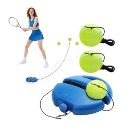 APOMOONS Tennis Trainer Tennis Ball with String Tennis Trainer 2 Rebound Ball Self-Study Exercise Training Tool Tennis Training Equipment for Garden Outdoor and Solo Training Adults