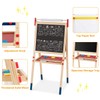 Costzon 3 in 1 Kids Art Easel with Paper Roll,
