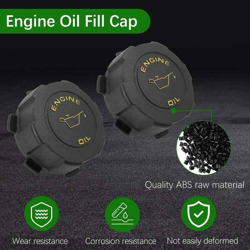 2Pcs 3687932 Engine Oil Fill Cap Fit for Cummins ISX