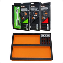 Railer EVA Foam Tool Tray – Premium Toolbox Drawer Organizer & Storage with Built-In Bit & Socket Organizer for Tool Box, Garage & Workshop