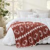Brown Football Throw Blanket for Couch, Microfiber Fluffy Warm Cozy