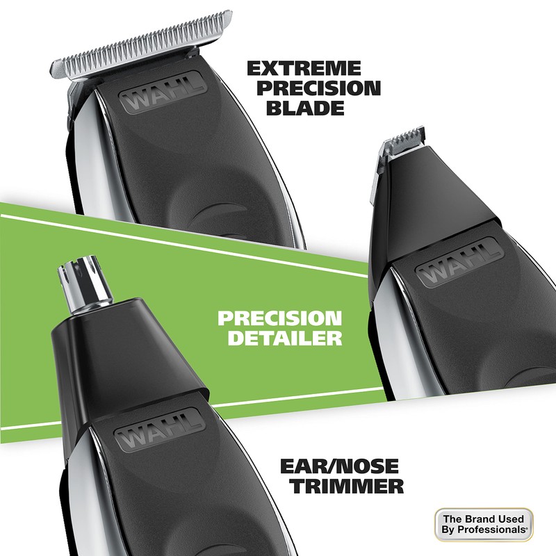Wahl Aqua Blade® Rechargeable Wet/Dry Lithium-Ion Deluxe Beard Trimmer for