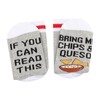 G2TUP 2 Pairs Crunchy Chips & Cheesy Queso Gift Bring