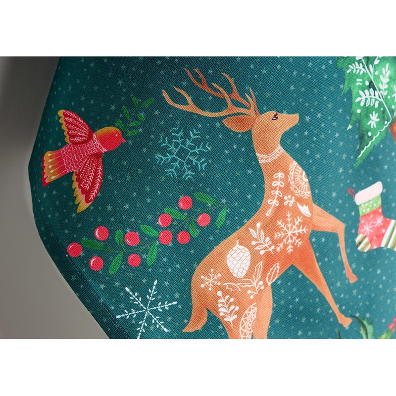 Maison d' Hermine Hygge Christmas 100% Cotton Set of 3