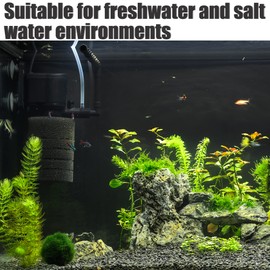 VOCOSTE 4 Pcs Aquarium Pre Filter Foam Roll, Aquarium Foam Sponge Roll Intake Filter Cover Accessories for Fish Tank, Yellow, 15x6.5x2cm