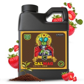 Cronk Nutrients CalMag 2-0-0 - Calcium, Magnesium and Iron Plant Fertilizer – Compatible with Soil, Soilless and Hydroponic Garden – Correct Common Deficiencies for Indoor & Outdoor Plants, 1L