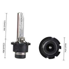 STOBAZA 1 Pair Ds Xenon Headlight Bulbs Replacement Fit Automotive Lights for Enhanced Night Visibility and Comfort Lower Heat Generation and Power Consumption