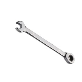 Vokenforu 7mm Ratchet Spanner, Ratcheting Combination Wrench, Hardened Chrome Vanadium Steel Open End Spanner Metric