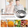 Qeunrtiy Non-Stick Egg Rings, 4 & 6 & 8 Pancake